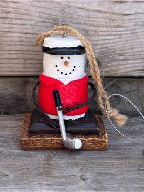 Ganz The Original S’mores Collection Golfer Ornament 2017